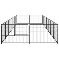 Gabbia per Cani Nera 14 m² in Acciaiocod mxl 120819