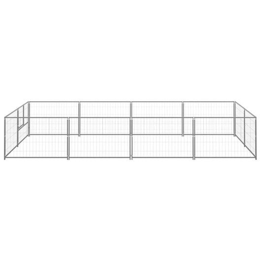 Gabbia per Cani Argento 8 m² in Acciaio cod mxl 46640