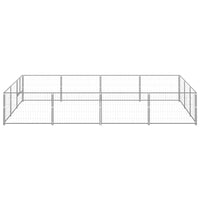 Gabbia per Cani Argento 12 m² in Acciaio cod mxl 52441