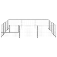 Gabbia per Cani Argento 12 m² in Acciaio cod mxl 52441