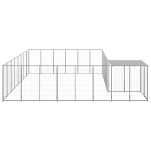 Gabbia per Cani Argento 15,73 m² in Acciaio   cod mxl 44103