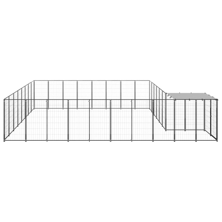 Gabbia per Cani Argento 20,57 m² in Acciaio   cod mxl 48553