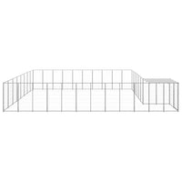 Gabbia per Cani Argento 25,41 m² in Acciaio   cod mxl 34123