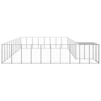 Gabbia per Cani Argento 25,41 m² in Acciaio   cod mxl 34118