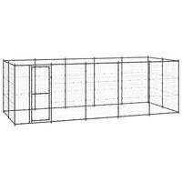 Gabbia per Cani da Esterno in Acciaio 12,1 m² cod mxl 60516