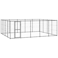 Gabbia per Cani da Esterno in Acciaio 24,2 m² cod mxl 62184