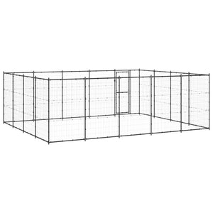 Gabbia per Cani da Esterno in Acciaio 24,2 m² cod mxl 62184