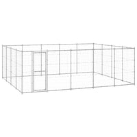 Gabbia per Cani da Esterno in Acciaio Zincato 24,2 m² cod mxl 59969