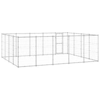 Gabbia per Cani da Esterno in Acciaio Zincato 24,2 m² cod mxl 59969