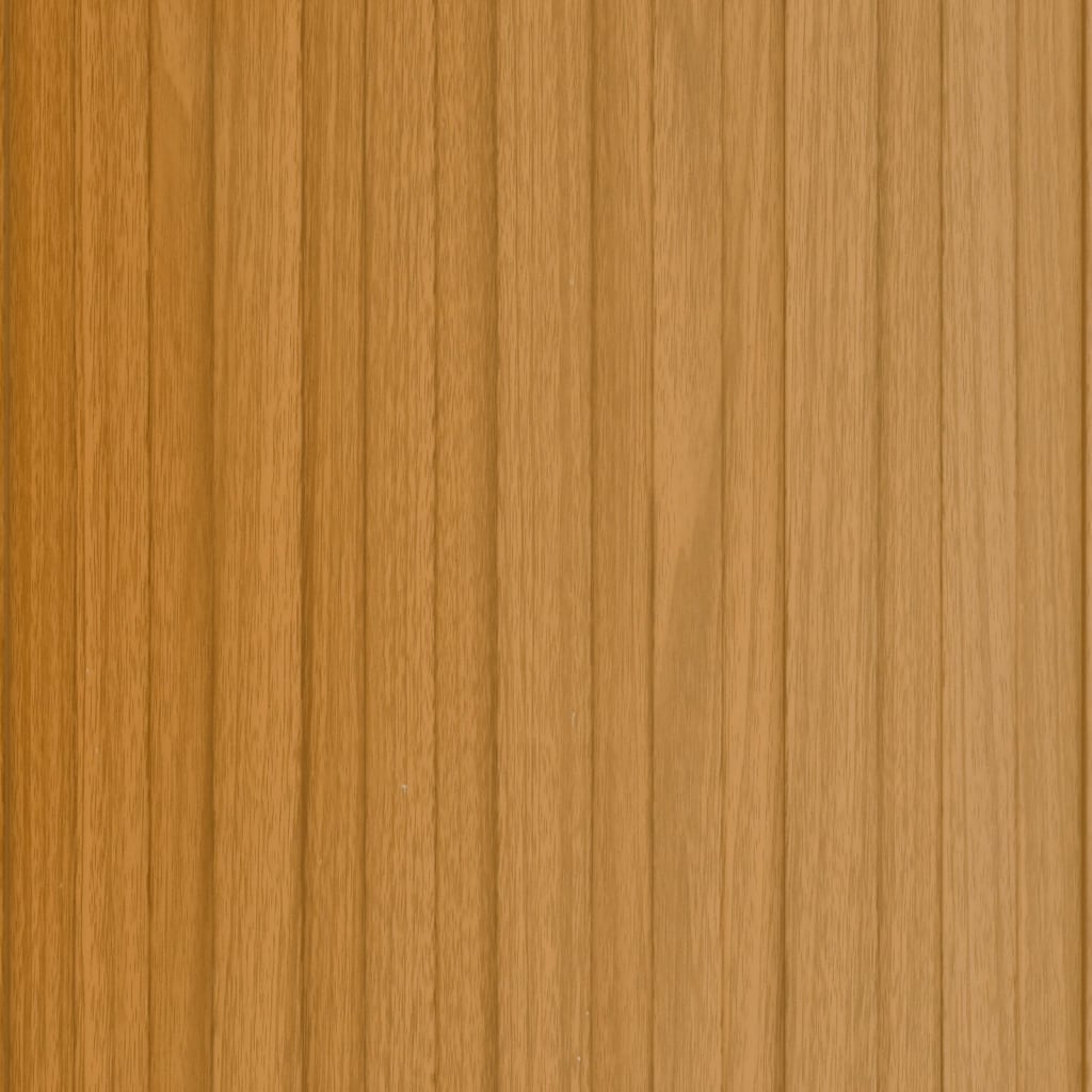 Pannelli da Tetto 12 pz Acciaio Zincato Legno Chiaro 80x45 cm 317207