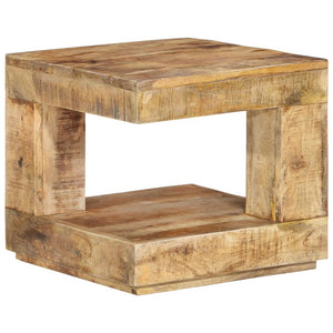 Tavolino da Salotto 45x45x40 cm in Legno Massello di Mango cod mxl 23046