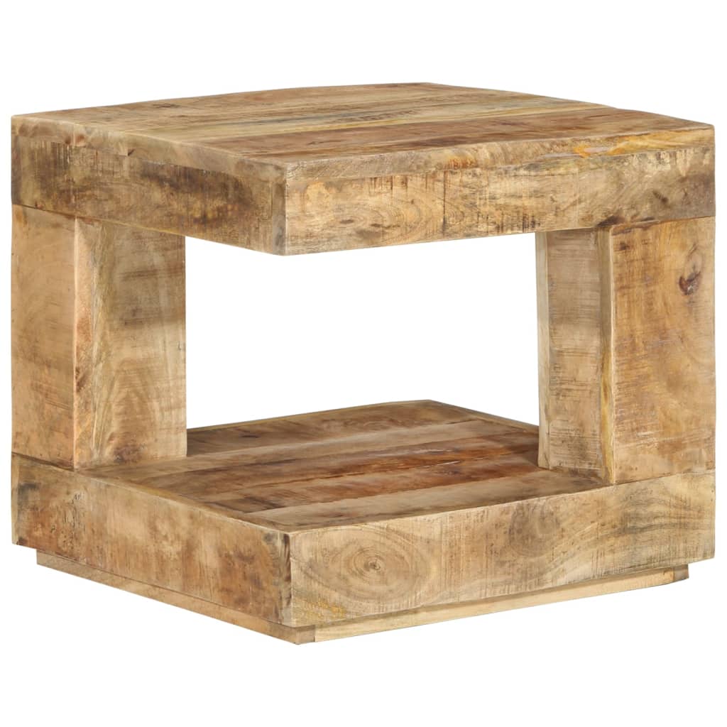 Tavolino da Salotto 45x45x40 cm in Legno Massello di Mango cod mxl 23046