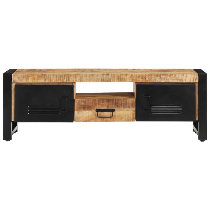 Mobile Porta TV 120x30x40 cm in Legno Massello di Mango 338222