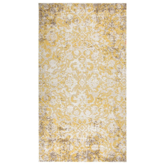 Tappeto da Esterni a Tessitura Piatta 115x170 cm Giallo  cod mxl 76331