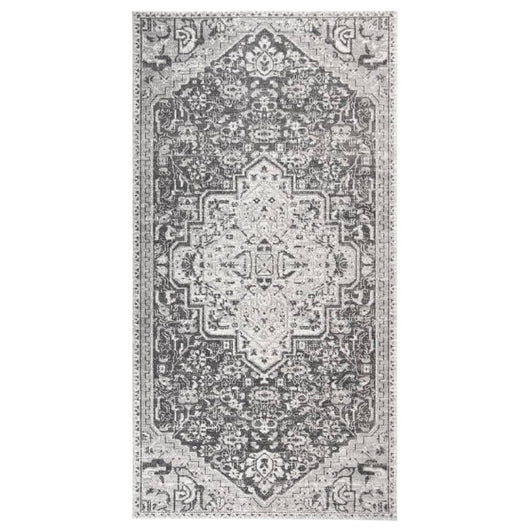 Tappeto da Esterni a Tessitura Piatta 80x150 cm Grigio Chiaro cod mxl 54967