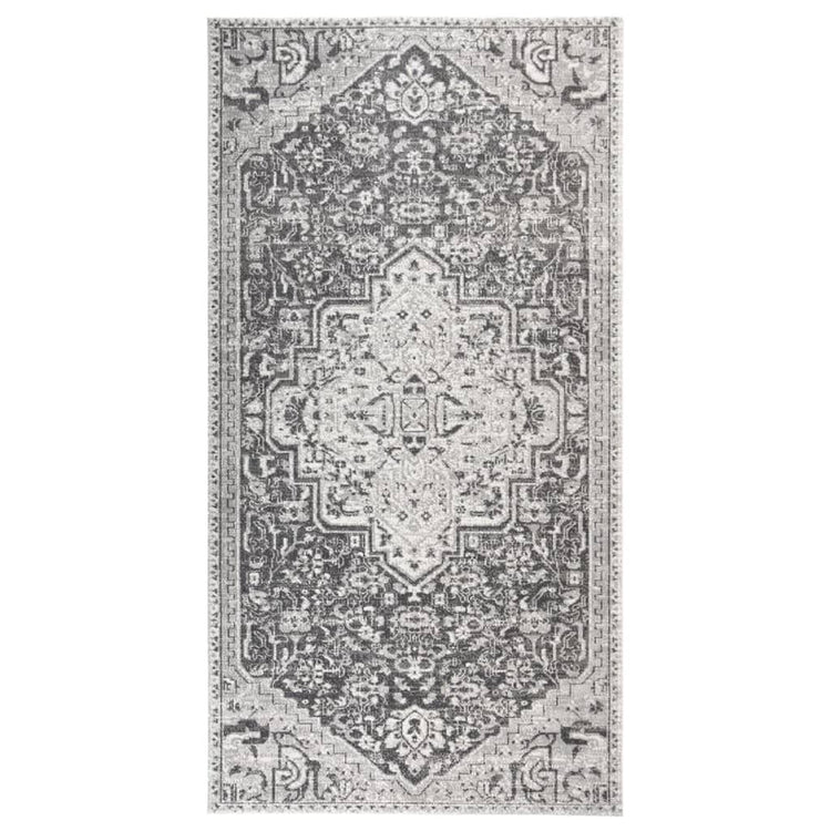 Tappeto da Esterni a Tessitura Piatta 80x150 cm Grigio Chiaro cod mxl 54967