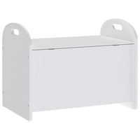 Cassapanca per Bambini Bianca 62x40x46,5 cm in MDF cod mxl 73692