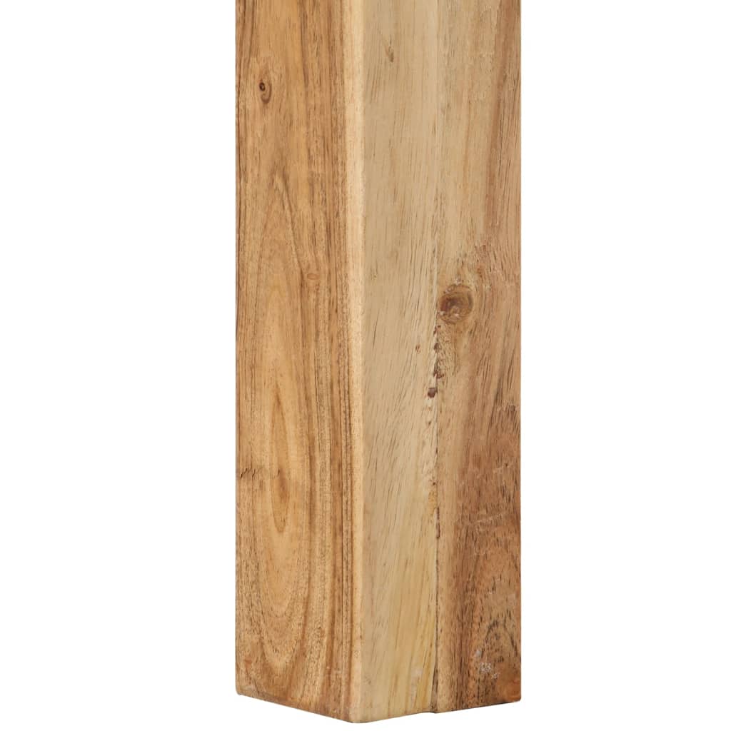 Tavolino da Salotto 80x80x40 cm in Legno Massello di Acacia 338031