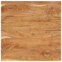 Tavolino da Salotto 80x80x40 cm in Legno Massello di Acacia 338031