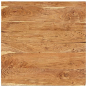 Tavolino da Salotto 80x80x40 cm in Legno Massello di Acacia 338031