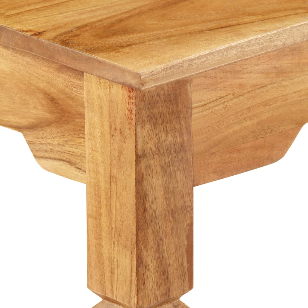 Tavolo Consolle 100x40x76 cm in Legno Massello d'Acacia 338033