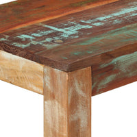 Tavolo Consolle 110x35x76 cm in Legno Massello di Recupero cod mxl 20506