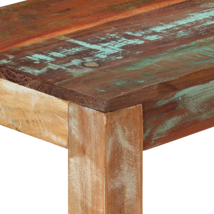 Tavolo Consolle 110x35x76 cm in Legno Massello di Recupero cod mxl 20506