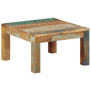 Tavolino da Salotto 60x60x35 cm in Legno Massello di Recupero 337273