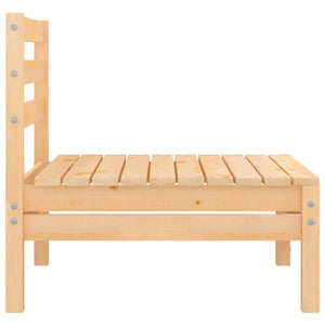 Set Divani da Giardino 4 pz in Legno Massello di Pino 3082402