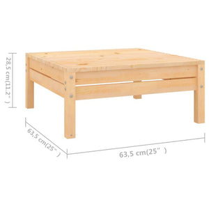 Set Divani da Giardino 4 pz in Legno Massello di Pino cod mxl 36522