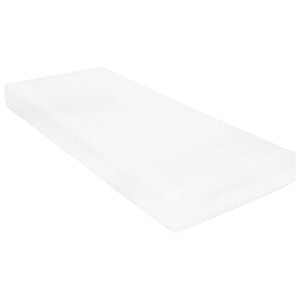 Divano Letto con Materasso 90x200 cm Bianco in Legno di Pino cod mxl 63678