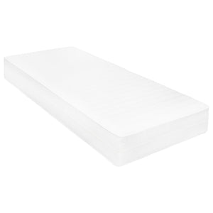 Divano Letto con Materasso 90x200 cm Bianco in Legno di Pino cod mxl 64678