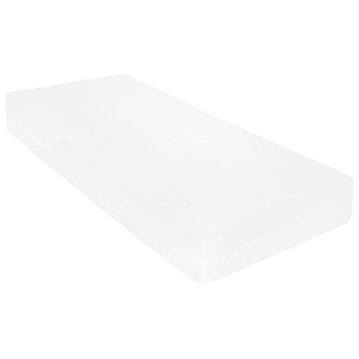 Divano Letto con Materasso 90x200 cm Bianco in Legno di Pino cod mxl 58971