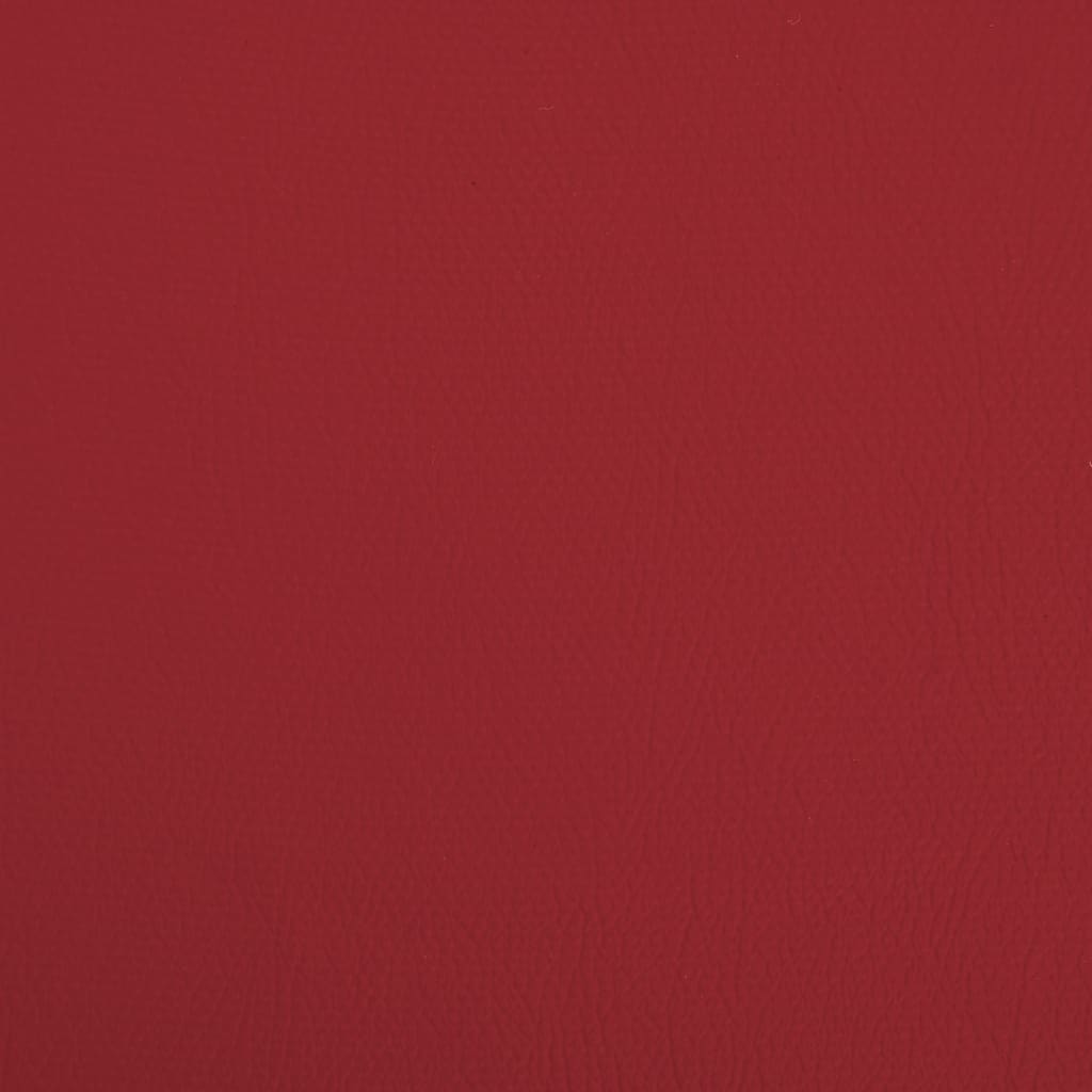 Panca Portaoggetti Pieghevole Rosso Vino in PVC 338800