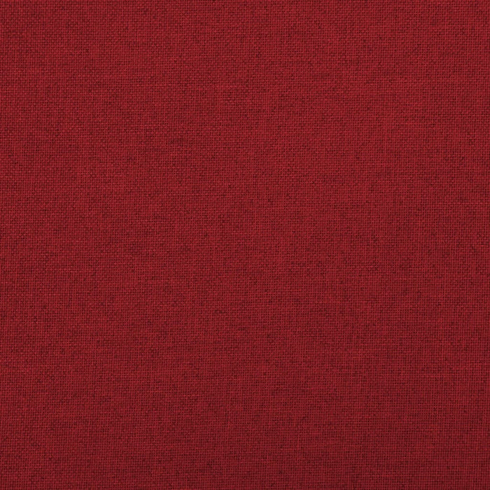 Cassapanca Pieghevole Rosso Vino 76x38x38 cm in Simil Lino cod mxl 39265