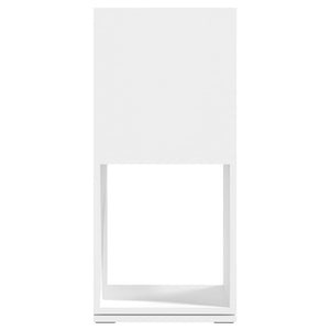 Armadietto Girevole Bianco 34,5x34,5x147,5 cm in Truciolato cod mxl 33752