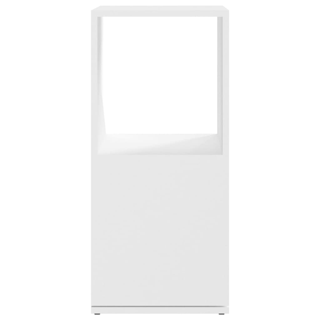 Armadietto Girevole Bianco 34,5x34,5x147,5 cm in Truciolato cod mxl 33752