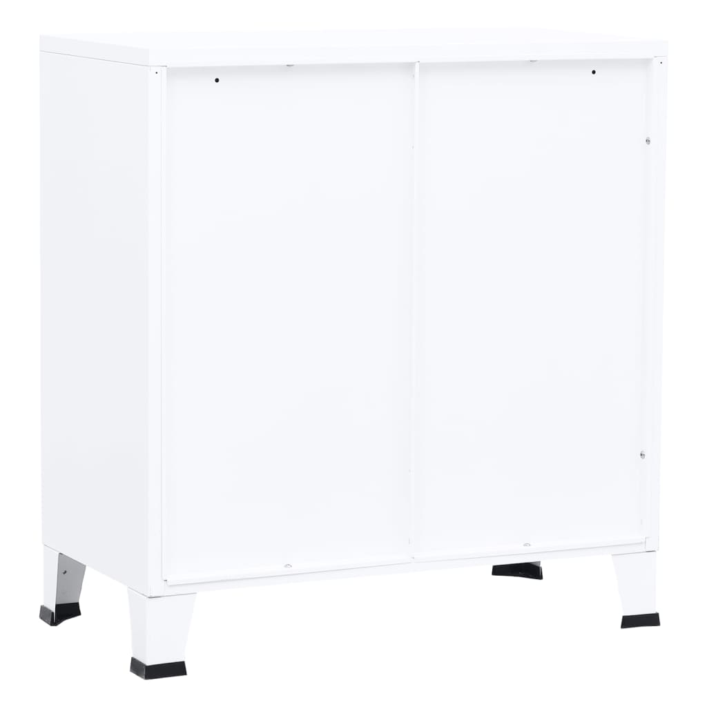 Armadio Classificatore Industriale Bianco 75x40x80 cm Acciaio cod mxl 46170