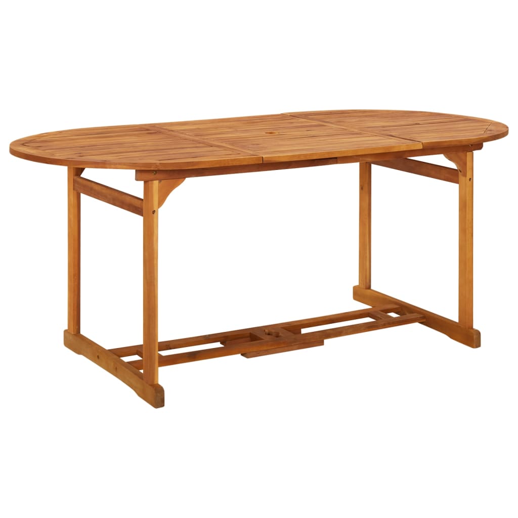 Set da Pranzo da Giardino 9 pz in Legno Massello di Acacia 3086971