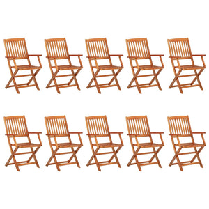 Set Pranzo da Giardino 11 pz in Legno Massello di Acacia cod mxl 35046