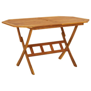 Set da Pranzo da Giardino 5 pz in Legno Massello di Acacia 3086998