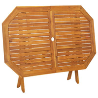 Set da Pranzo da Giardino 5 pz in Legno Massello di Acacia cod mxl 52457