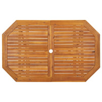 Set da Pranzo da Giardino 5 pz in Legno Massello di Acacia 3086998