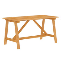 Set Mobili da Pranzo per Giardino 5 pz Legno Massello di Acacia cod mxl 42203