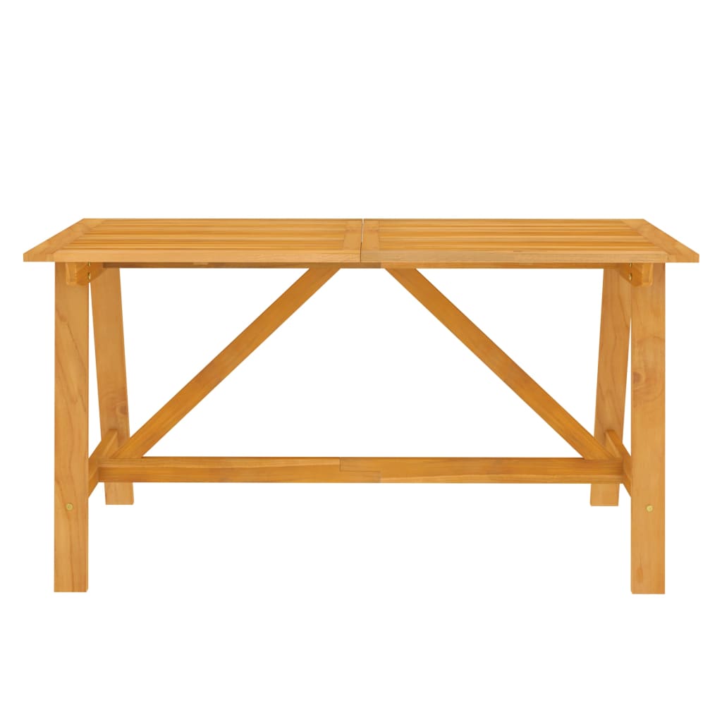 Set Mobili da Pranzo per Giardino 5 pz Legno Massello di Acacia cod mxl 42203