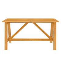 Set Mobili da Pranzo per Giardino 5 pz Legno Massello di Acacia cod mxl 42203