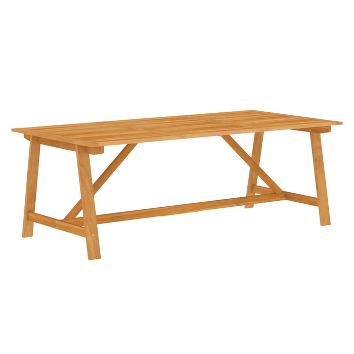 Set Mobili da Pranzo per Giardino 7 pz Legno Massello di Acacia cod mxl 51655