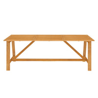 Set Mobili da Pranzo per Giardino 7 pz Legno Massello di Acacia cod mxl 51655