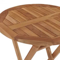 Set da Pranzo per Giardino 3 pz in Legno Massello di Teak 3087186