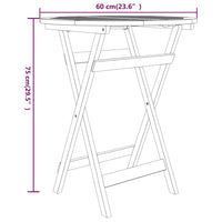 Set da Pranzo per Giardino 3 pz in Legno Massello di Teak cod mxl 40357